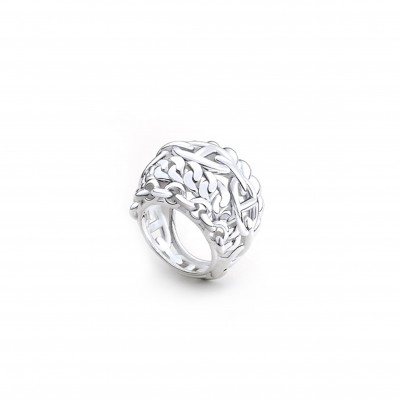 HERMÈS CHAINE D'ANCRE MULTICHAINES RING, VERY LARGE MODEL H124601B00050